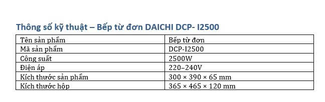 dcp 12500 info UCHICOOK